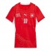Švajčiarsko Granit Xhaka #10 Domáci Ženy futbalový dres MS 2026 Krátky Rukáv